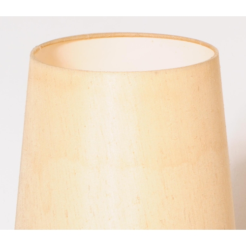 184 - West German Pottery - A mid 20th century West German pottery lamp base. The lamp base having a brown... 