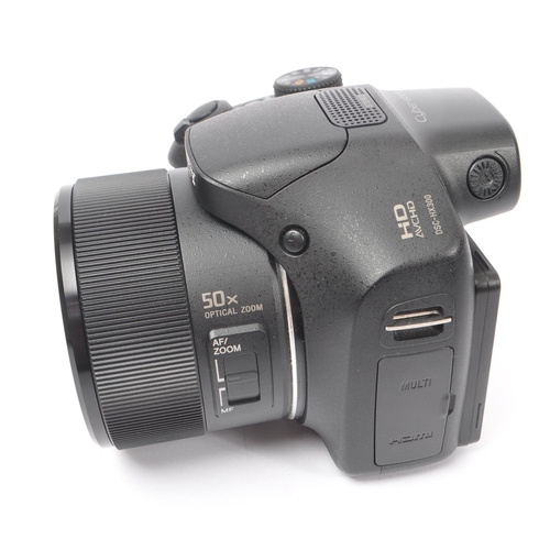 211 - Sony - A Sony DSC-HX300 DSLR style compact digital super-zoom telephoto bridge camera. The camera in... 