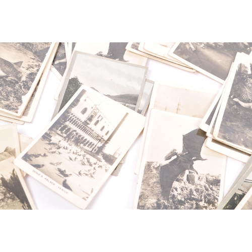 218 - An early 20th Century circa 1920s / 1930s metal folding camerascope viewer to include cards depictin... 