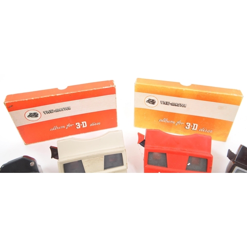 335 - Viewmaster - A collection of four mid 20th century Viewmaster stereoscope viewers. The collection to... 