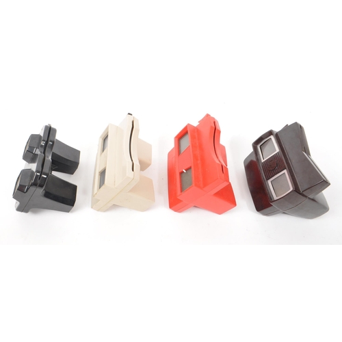 335 - Viewmaster - A collection of four mid 20th century Viewmaster stereoscope viewers. The collection to... 