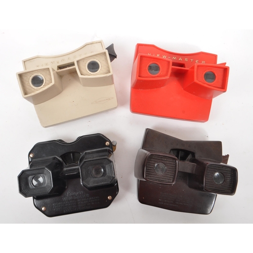 335 - Viewmaster - A collection of four mid 20th century Viewmaster stereoscope viewers. The collection to... 