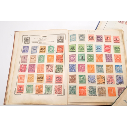 439 - A collection of 19th and 20th Century British and foreign stamps held within four albums to include ... 
