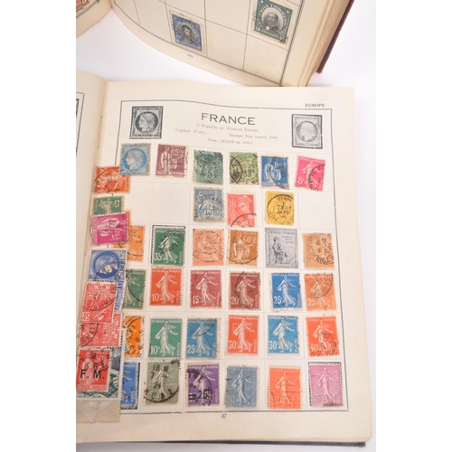 439 - A collection of 19th and 20th Century British and foreign stamps held within four albums to include ... 