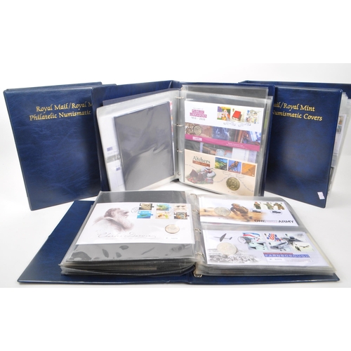 451 - Royal Mail / Royal Mint - A large collection of British Royal Mail / Royal Mint Philatelic Numismati... 