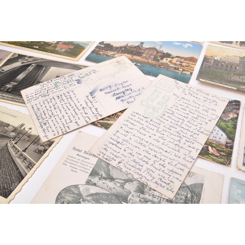 465 - Topographical Postcards. Extensive collection approx. 5,500 in suitcase. Mostly views of Great Brita... 