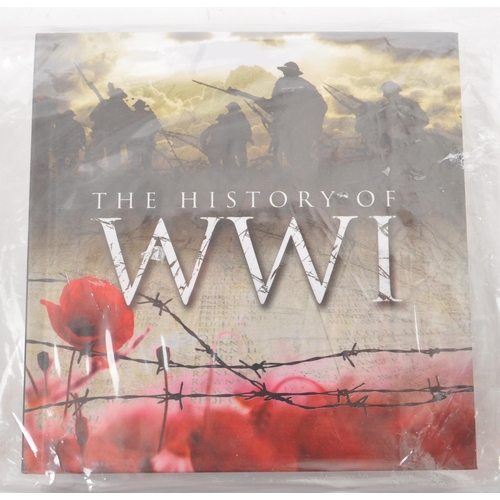 466 - London Mint - A War To End All Wars commemorative coin / medal pack. The collection including four g... 