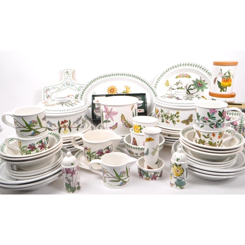 47 - Portmeirion - A collection of 20th Century Portmeirion china dinner service in the Botanic Gardens p... 