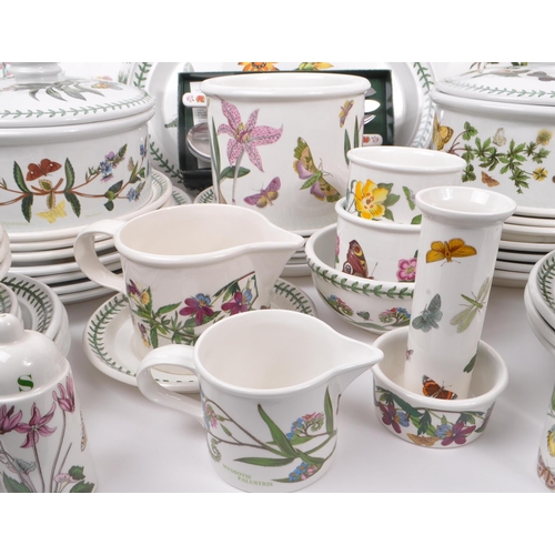 47 - Portmeirion - A collection of 20th Century Portmeirion china dinner service in the Botanic Gardens p... 