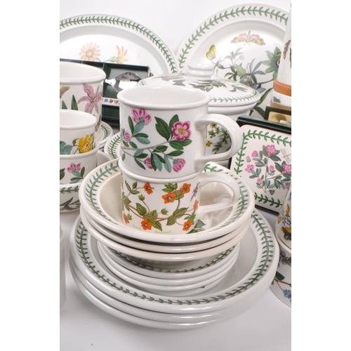 47 - Portmeirion - A collection of 20th Century Portmeirion china dinner service in the Botanic Gardens p... 