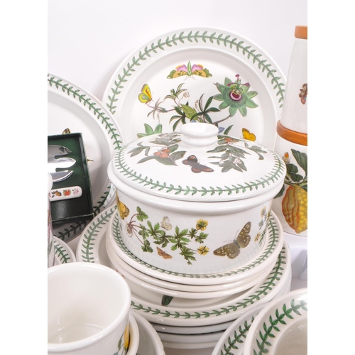 47 - Portmeirion - A collection of 20th Century Portmeirion china dinner service in the Botanic Gardens p... 