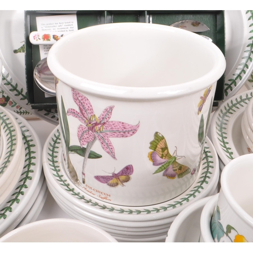 47 - Portmeirion - A collection of 20th Century Portmeirion china dinner service in the Botanic Gardens p... 