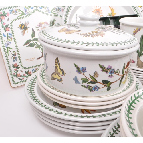 47 - Portmeirion - A collection of 20th Century Portmeirion china dinner service in the Botanic Gardens p... 