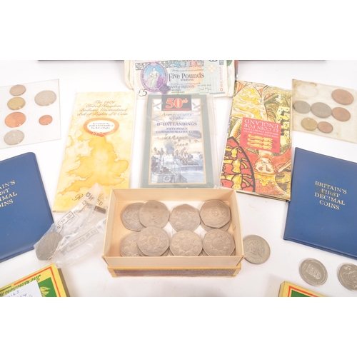 492 - A collection of 19th and 20th century British and Foreign currency coins. The collection to include ... 