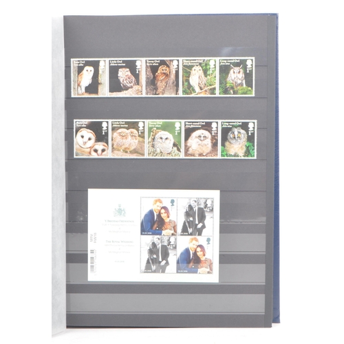 494 - Royal Mail - A large collection of British Royal Mail commemorative stamps held unhinged within a st... 