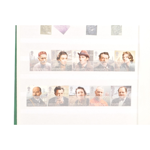 502 - Royal Mail - A large collection of British Royal Mail commemorative stamps held unhinged within stam... 