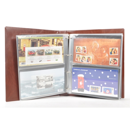 503 - Royal Mail - A large collection of British Royal Mail commemorative stamps presentation packs held w... 