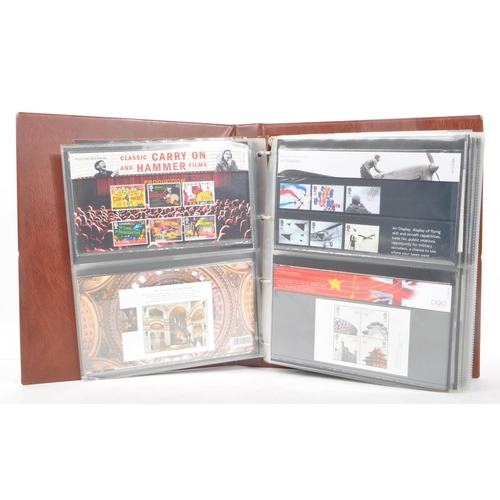 508 - Royal Mail - A large collection of British Royal Mail commemorative stamps presentation packs held w... 