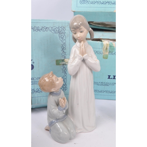 56 - Lladro / Nao - A collection of 20th century Lladro and Nao porcelain statues and figures. The collec... 