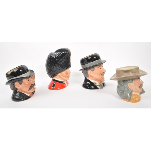 77 - Royal Doulton - A collection of four 20th Century ceramic Royal Doulton character jugs to include Th... 