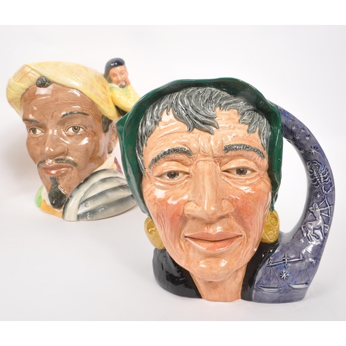 78 - Royal Doulton - A collection of four 20th Century ceramic character jugs to include from the Shakesp... 