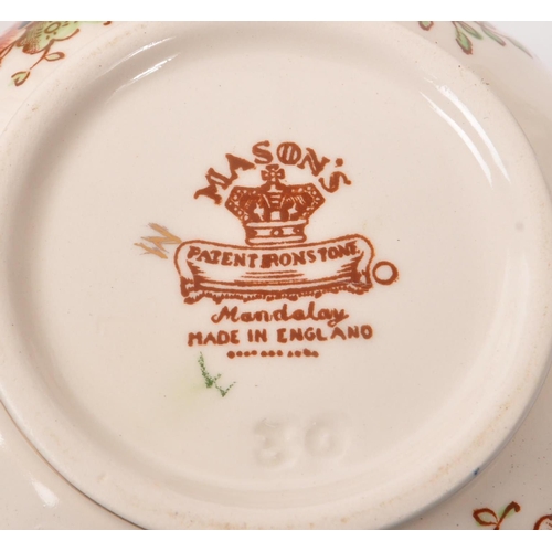 9 - Mason's - A collection of Mason's ironstone china in the Mandalay imari pattern. To include, plates,... 