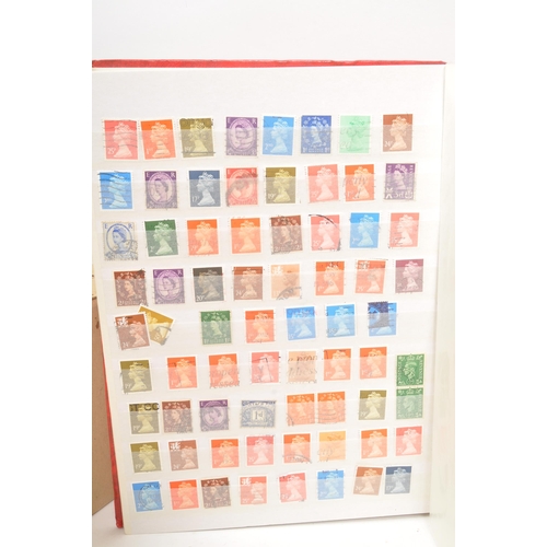 445 - Large extensive collection Royal Mail British and foreign franked postage stamps. To include six alb... 