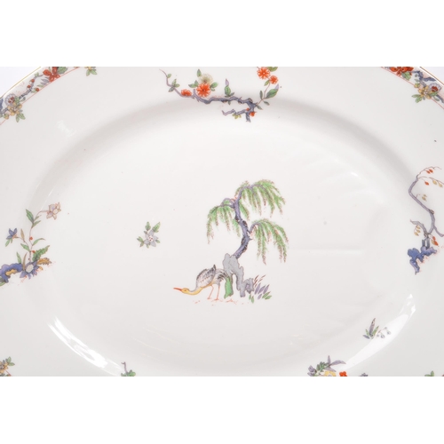 180 - L. Bernardaud & Co Limoges - A collection of five early 20th Century porcelain china graduating oval... 