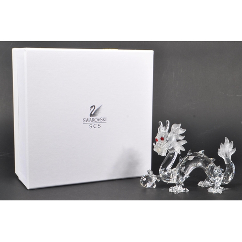 198 - Swarovski - A crystal glass Swarovski ' Fabulous Creatures ' figurine / ornament in the form of a Ch... 