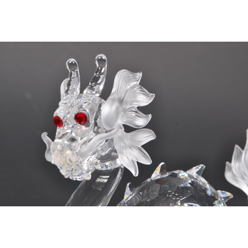 198 - Swarovski - A crystal glass Swarovski ' Fabulous Creatures ' figurine / ornament in the form of a Ch... 