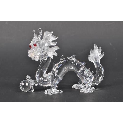 198 - Swarovski - A crystal glass Swarovski ' Fabulous Creatures ' figurine / ornament in the form of a Ch... 