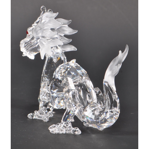 198 - Swarovski - A crystal glass Swarovski ' Fabulous Creatures ' figurine / ornament in the form of a Ch... 