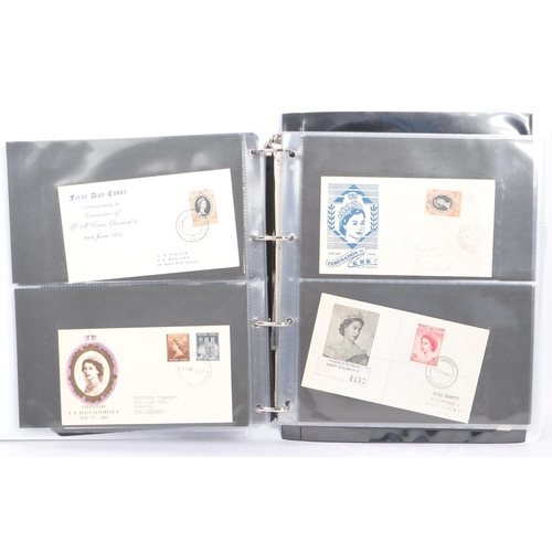 540 - A collection of mid 20th century stamps. The collection to include a complete collection of mint 194... 