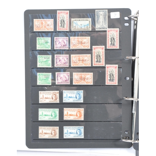 540 - A collection of mid 20th century stamps. The collection to include a complete collection of mint 194... 