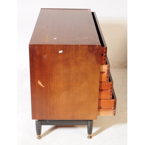 552 - G-Plan - Librenza Range - A mid 20th century G-Plan Librenza range Tola wood chest of drawers. The c... 