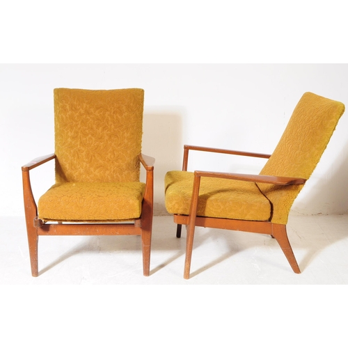 592 - Parker Knoll - Model PK 873/4 - A pair of mid 20th century Parker Knoll PK873/4 armchairs. The armch... 