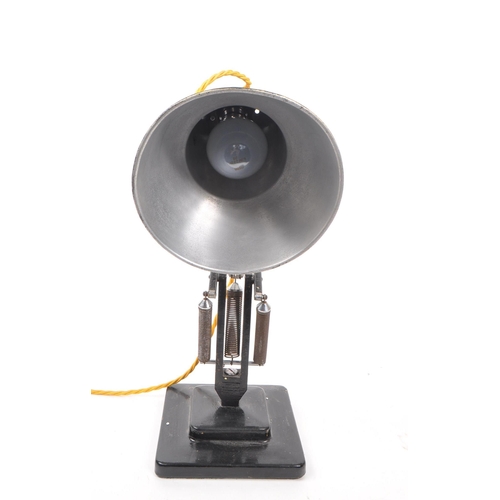 617 - Herbert Terry - A mid 20th century Herbert Terry Model 1227 Anglepoise desk / side lamp. The lamp ra... 