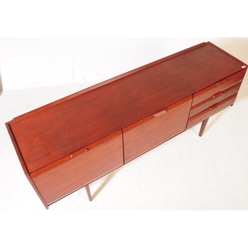 642 - BCM - Bath Cabinet Makers - A retro mid 20th century circa 1960s teak sideboard credenza. The sidebo... 