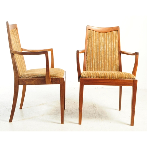 720 - G Plan - Fresco - A set of six mid 20th century circa 1960s G-Plan dining chairs. The chairs having ... 