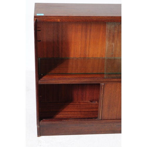 681 - G Plan - Brandon Range - A mid 20th century circa 1950s teak G-Plan Brandon range waterfall display ... 