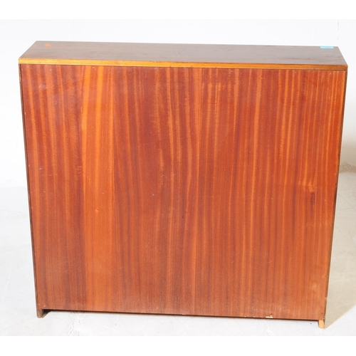 681 - G Plan - Brandon Range - A mid 20th century circa 1950s teak G-Plan Brandon range waterfall display ... 