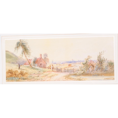 970 - EL Herring ( British 19th Century) A series of 3 watercolours, signed and dated (1890s) to include f... 