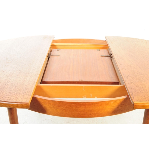 727 - G Plan - Fresco - A mid 20th century circa 1960s G-Plan Fresco range teak extending dining table. Th... 