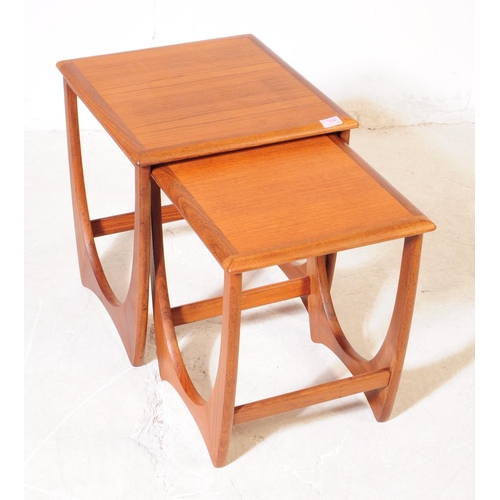 739 - G Plan - Fresco - A pair of mid 20th century circa 1960s teak G-Plan Fresco Range nesting tables / n... 