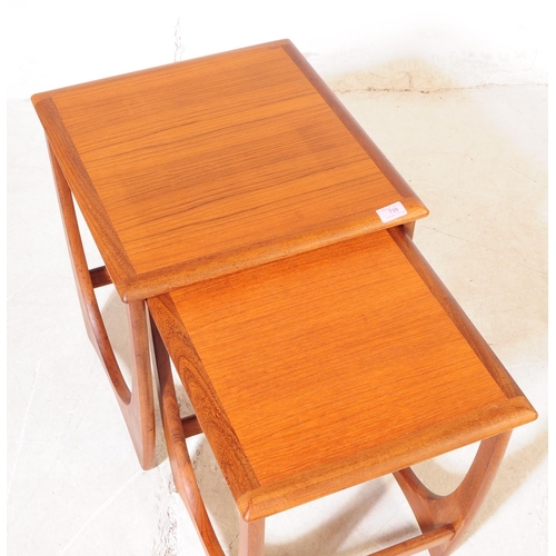 739 - G Plan - Fresco - A pair of mid 20th century circa 1960s teak G-Plan Fresco Range nesting tables / n... 