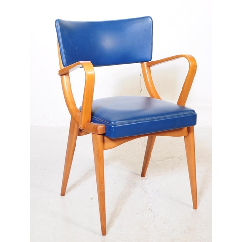 657 - Stoe Benchair - A mid 20th century Stoe Benchair kitchen dining chair. The Benchair featuring shaped... 