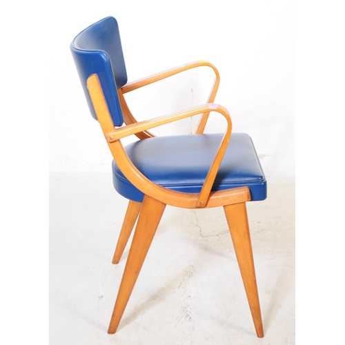 657 - Stoe Benchair - A mid 20th century Stoe Benchair kitchen dining chair. The Benchair featuring shaped... 