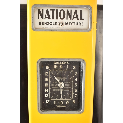 100 - Petroliana - a 20th century 1940s National Benzole forecourt / gas station petrol pump. The pump of ... 