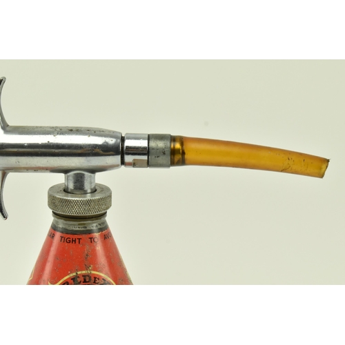 108 - Automobilia - a vintage mid century Redex Upper Cylinder Lubricant (UCL) Dispenser. The oilcan with ... 