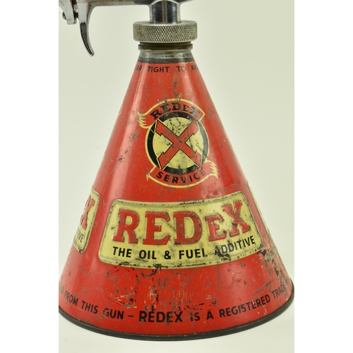 108 - Automobilia - a vintage mid century Redex Upper Cylinder Lubricant (UCL) Dispenser. The oilcan with ... 